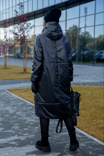 Пальто 5018-1 черный Ladysecret