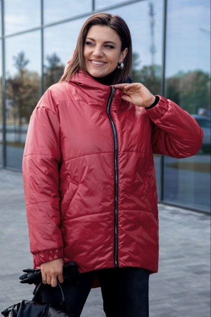 Куртка 6348-1 светло-рубиновый Ladysecret