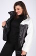 Куртка 6356 черный + белый Ladysecret