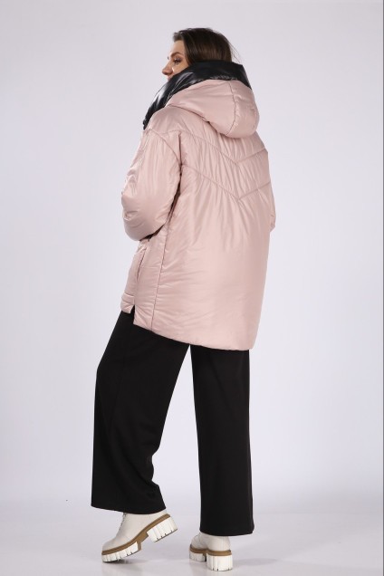 Куртка 7289 розовый + черный Ladysecret