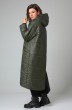 Пальто 8291-1 оливково-зеленый Ladysecret