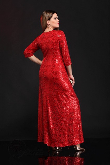 Платье 3325 красный Ladysecret
