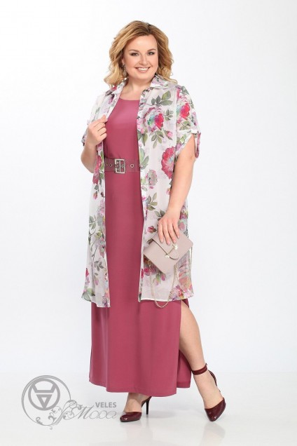Комплект с платьем 3591-1 розовый Ladysecret