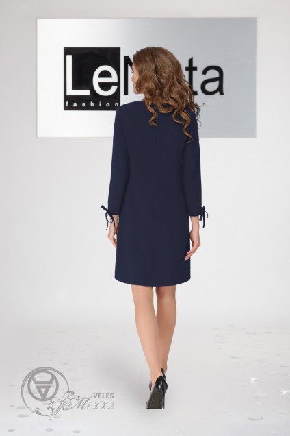 Платье 11934 синий LeNata