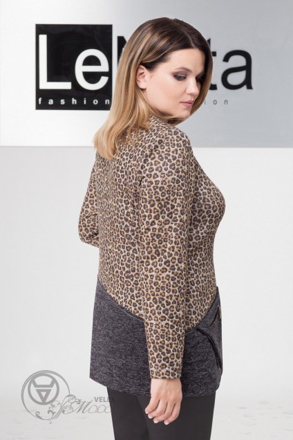Джемпер 11965 леопард LeNata