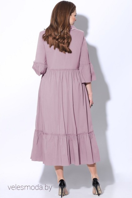 Платье 12071 розовый LeNata