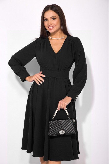 Платье 1260 черный Liliana-style