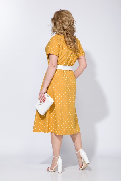 Платье 945 желтый Liliana-style