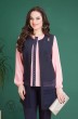 Костюм брючный 700В нежно-розовая блузка Liliana-style