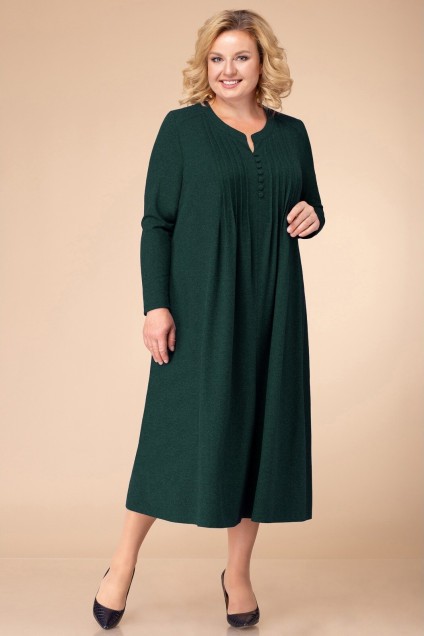 Платье 1744 зеленый Linia-L
