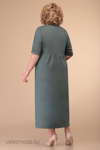 Платье 1789 зеленый  Linia-L