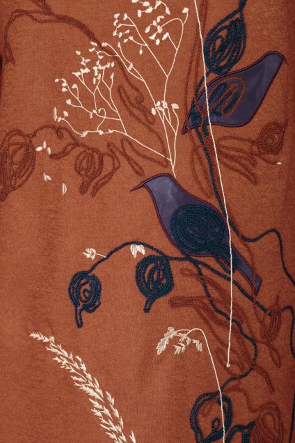 Платье 1855 терракот Linia-L