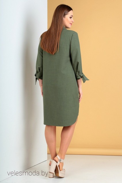 Платье 733 зеленый Liona