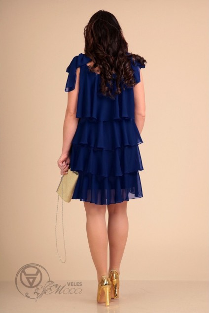 Платье 616 темно-синий Liona