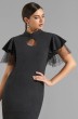 Платье 3803 черный Lissana