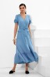 *Платье 4208 голубой джинс Lissana