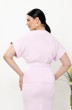 Костюм с юбкой 4893 лавандово-розовый Lissana