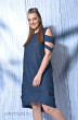 Платье 419-010 темно-синий MALI