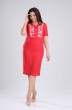 Платье 419-019 красный MALI