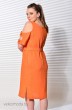 Платье 419-028 оранжевый MALI