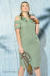 Платье 420-044 бледно-зеленый MALI