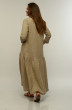 Платье 421-015 серо-бежевый MALI