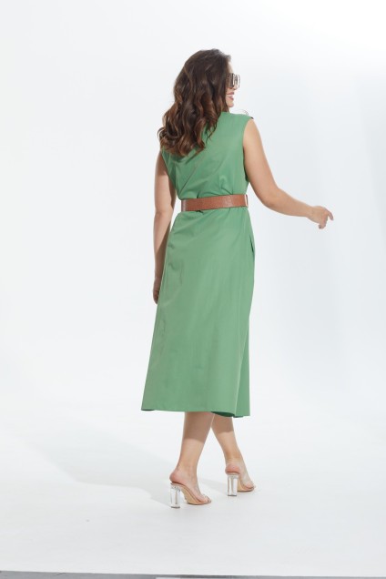 Платье 422-036 зеленый MALI