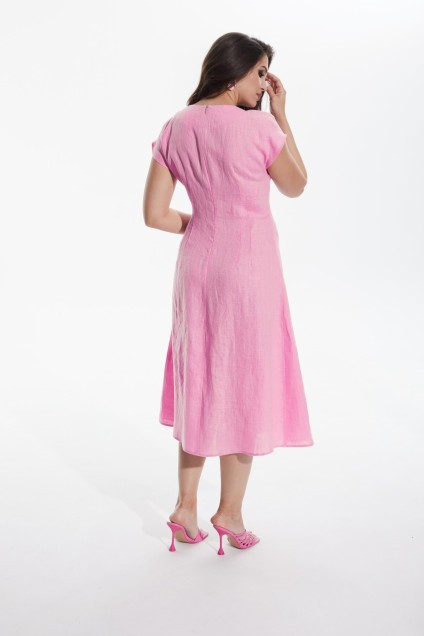 Платье 422-061 розовый MALI