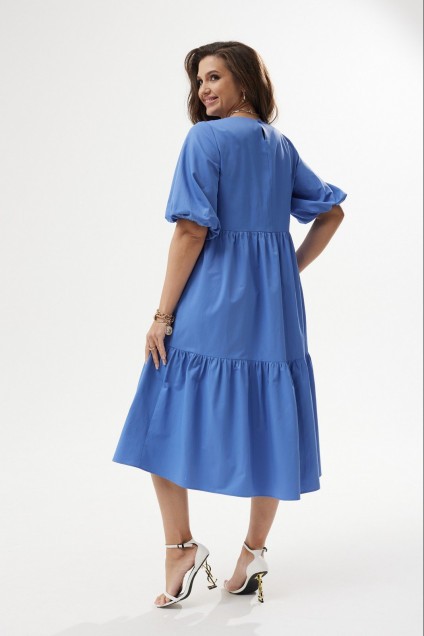 Платье 424-029 голубой MALI