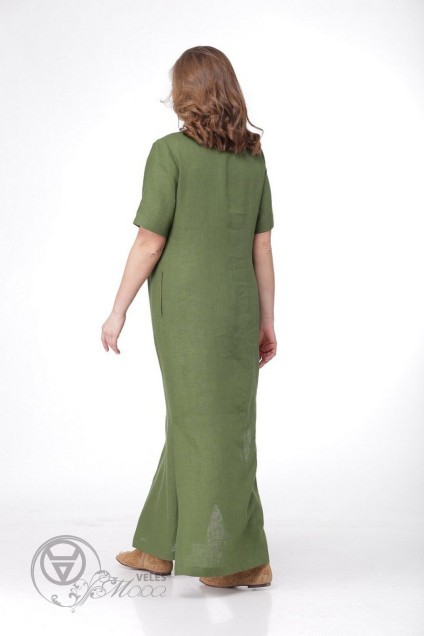 Платье 472 зеленый MALI