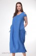 Платье 478 голубой MALI