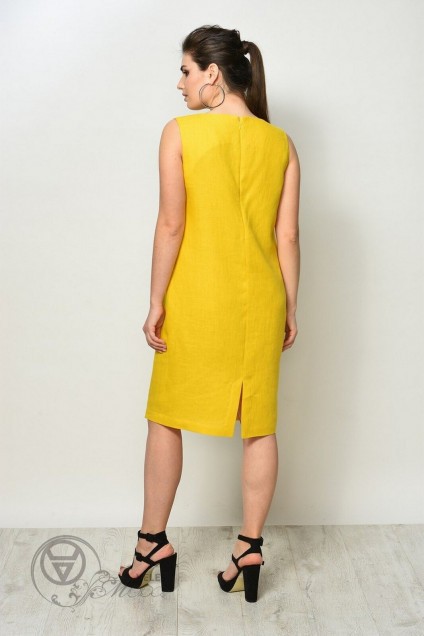 Платье 481 желтый MALI