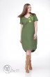 Платье 486 зеленый MALI