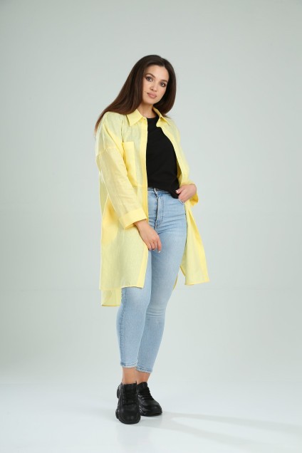 Блуза 621-004 жёлтый MALI