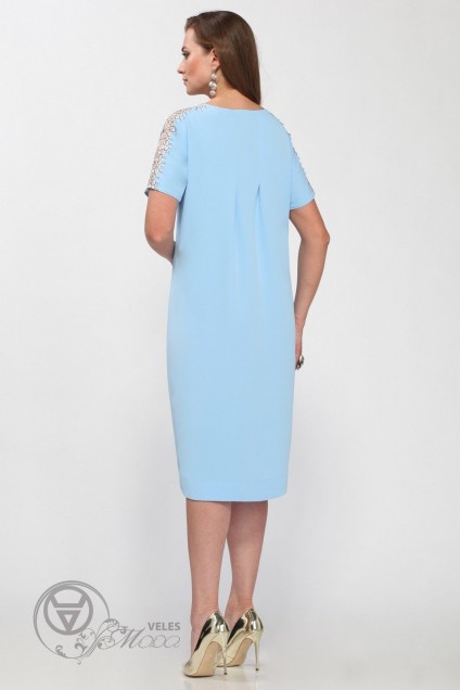 Платье 3.1183 голубой Matini