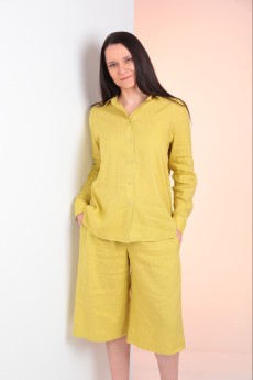 Рубашка 605-1 желтый Ma Vie