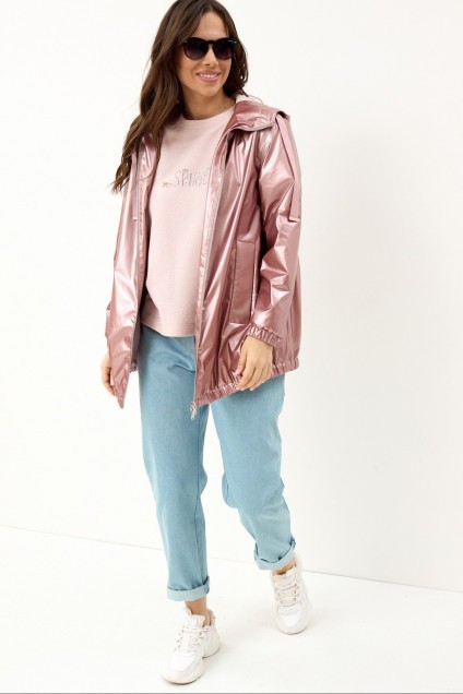 Куртка 2054 розовый Магия Моды