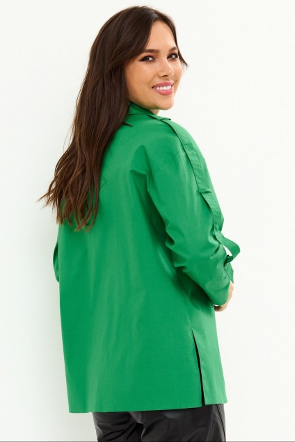 Блузка 2144 зеленый Магия Моды