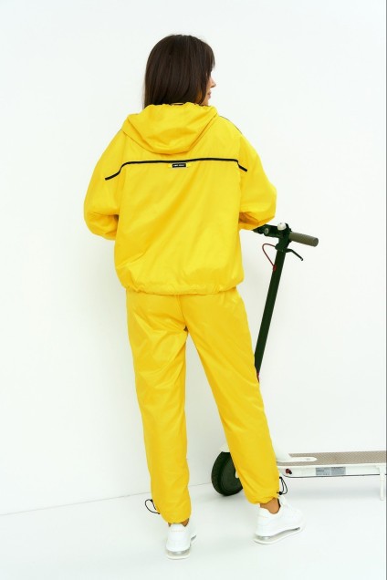 Спортивный костюм 2217 желтый Магия Моды