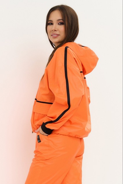 Спортивный костюм 2217 оранжевый Магия Моды