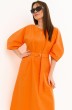 Платье 2241 оранжевый Магия Моды