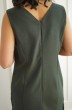 Платье-сарафан 23-22 темно-зеленый Makki