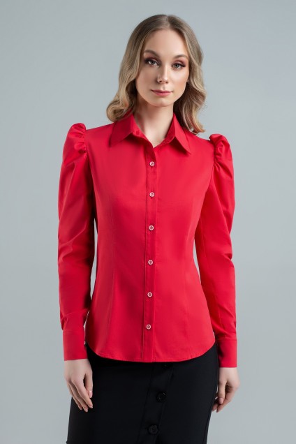 Блузка 339 красный Marika
