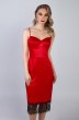 Платье 358 красный Marika