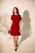 Платье 4-024 красный MAX