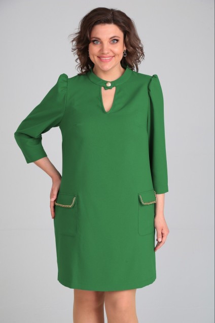 Платье 089 зеленый MiDo