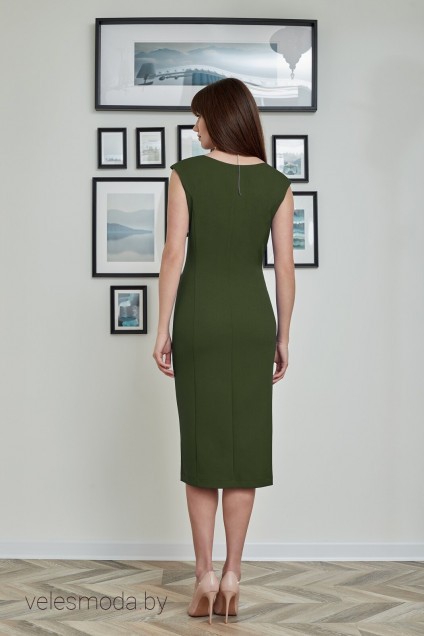 Платье 1019 зеленый milmil