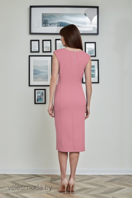Платье 1019 розовый milmil