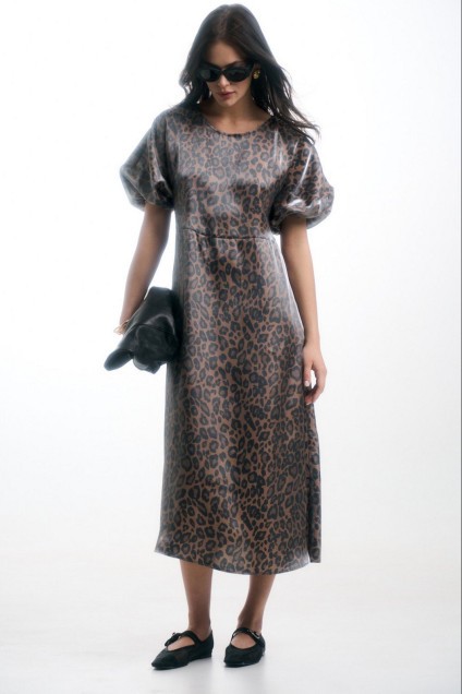 Платье 1022-24 леопард milmil