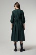 Платье 1059 темно-зеленый milmil